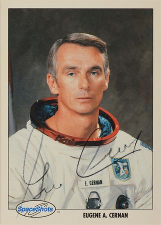 Lot #8434 Gene Cernan Set of (3) Signed Items - Image 3