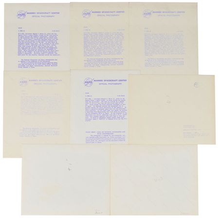 Lot #8294 Edward H. White Set of (8) Vintage Original Gemini Photos - Image 2