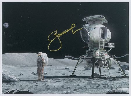 Lot #8186 Alexei Leonov Signed Photograph - Image 1
