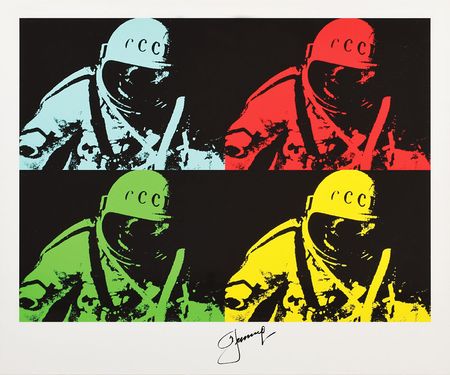 Lot #8187 Alexei Leonov Signed Print - Image 1