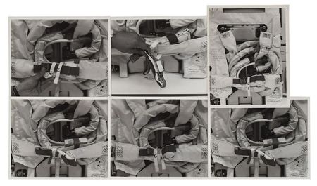Lot #8082  Apollo 15 PLSS Set of (6) Original Vintage Photographs - Image 1