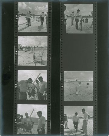 Lot #8109  Apollo 17 Back-Up Crew Pair of Original Photo Contact Sheets - Image 2