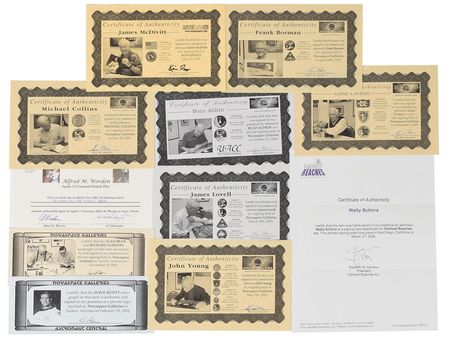 Lot #8253  Apollo Astronaut Multi-Signed 'A Man on the Moon' Three-Book Set - Image 9