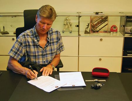 Lot #8465  ISS Expedition 31/32: Gennady Padalka's Flown Omega Speedmaster Pro - Image 3