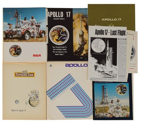 Lot #8110  Apollo 17 Collection of Ephemera - Image 4