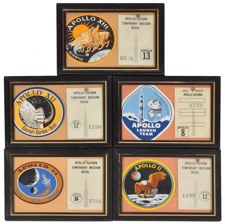 Lot #8137  Apollo Collection of ID Badges - Image 1