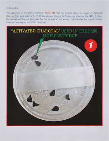 Lot #8039  Apollo 11: LIOH Cartridge Activated Charcoal  - Image 2