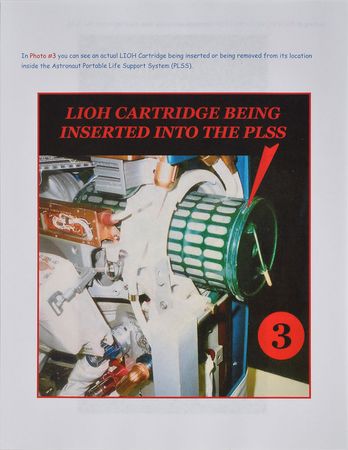 Lot #8039  Apollo 11: LIOH Cartridge Activated Charcoal  - Image 4