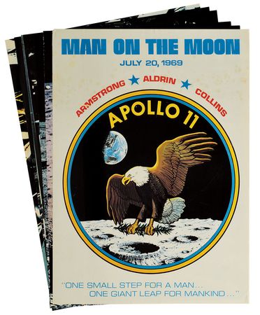 Lot #8040  Apollo 11 Collection of Ephemera - Image 1