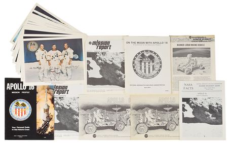 Lot #8093  Apollo 16 Coin, Certificate, and Ephemera Collection - Image 3