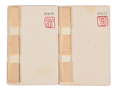 Lot #8431  Apollo 17 Set of (4) Training Cue Cards - Image 4