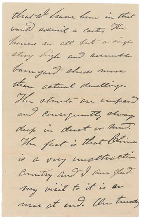 Lot #159 U. S. Grant: From China to Japan on a diplomatic mission - Image 2