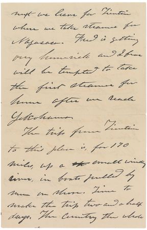 Lot #159 U. S. Grant: From China to Japan on a diplomatic mission - Image 3