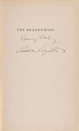 Lot #377 Andrew Wyeth Signed Document - Image 1