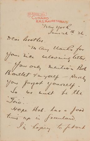 Lot #308 Arthur Rostron: The heroic Carpathia captain - Image 1
