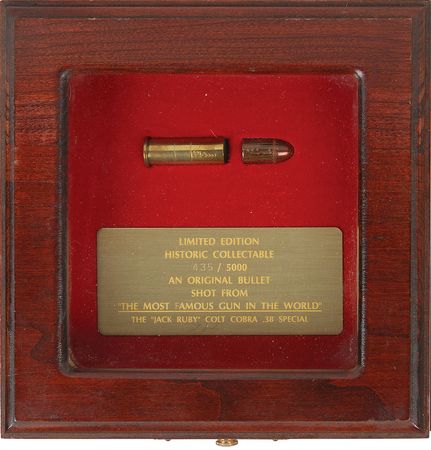 Lot #123 Jack Ruby Bullet Fired From the Gun That Shot Oswald: Shot from ?The Most Famous Gun in the World? - Image 1