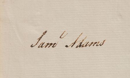 Lot #238 Samuel Adams Signed Document - Image 2