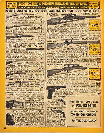 Lot #115 Lee Harvey Oswald: Klein's Sporting Goods Catalog Catalog - Image 2