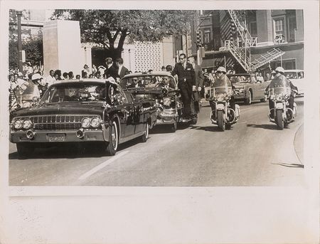 Lot #69 John F. Kennedy Motorcade Photographs Photographs - Image 2
