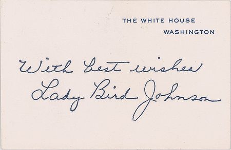 Lot #83 Lyndon B. Johnson Condolence Cards - Image 3