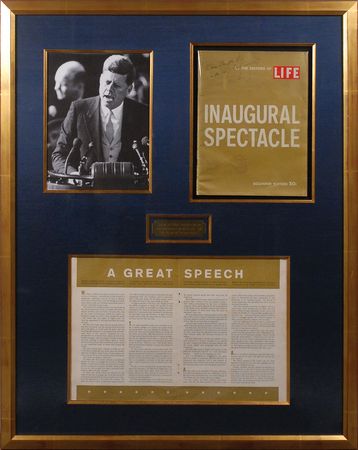 Lot #27 John F. Kennedy Signed Magazine: Historic