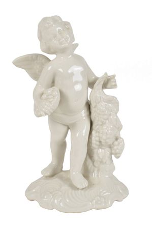 Lot #45 John F. Kennedy's Porcelain Cherubs: Dresden china from the Kennedy White House - Image 1