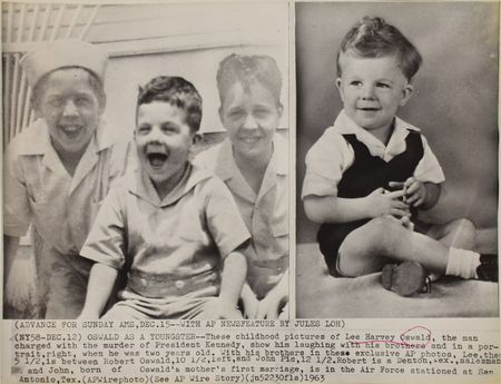 Lot #101 Lee Harvey Oswald's Baby Outfit: The two-year-old Oswald's 'sailor suit' - Image 2