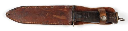 Lot #106 Lee Harvey Oswald?s US Marine Corps Knife: Well-worn Marine Corps knife owned by 
