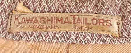 Lot #104 Lee Harvey Oswald?s Tweed Jacket: Extensively photo-documented and hand-embroidered ?Lee H. Oswald? jacket - Image 4