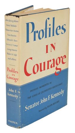 Lot #14 John F. Kennedy Signed Profiles in Courage: Inscribed to a volunteer on his senatorial campaign - Image 2