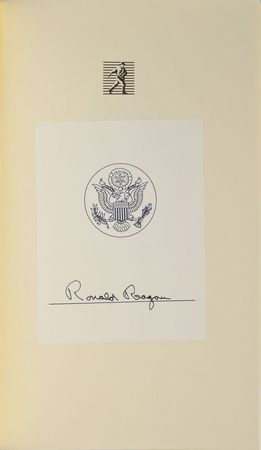 Lot #221 Ronald Reagan Book - Image 1