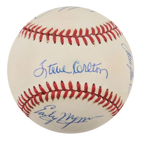 Lot #849 Baseball: 300 Game Winners Baseball - Image 5