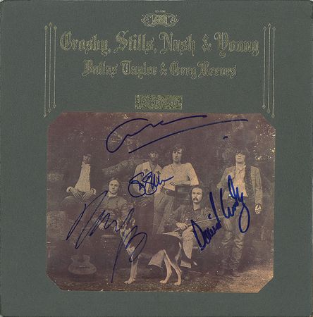 Lot #658 Crosby, Stills, Nash, and Young Album - Image 1