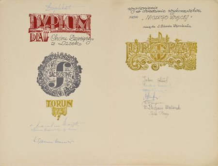 Lot #283 Pope John Paul II Diploma - Image 1
