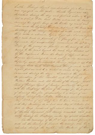 Lot #366 Hamilton P. Bee: A stirring account of the Battle of Pleasant Hill - Image 2