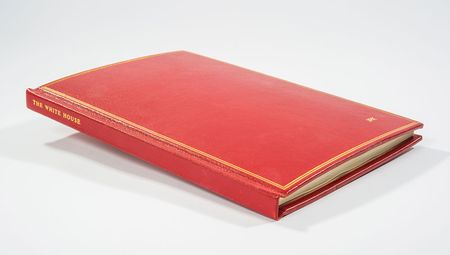 Lot #44 John and Jacqueline Kennedyâ??s Signed 1962 Christmas Book for Joe Sr.: Amazing limited edition of the First Ladyâ??s White House guidebook, inscribed by the First Family to their patriarch for Christmas 1962 - Image 3