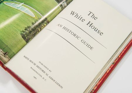Lot #44 John and Jacqueline Kennedyâ??s Signed 1962 Christmas Book for Joe Sr.: Amazing limited edition of the First Ladyâ??s White House guidebook, inscribed by the First Family to their patriarch for Christmas 1962 - Image 7