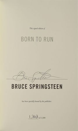 Lot #692 Bruce Springsteen Book - Image 1