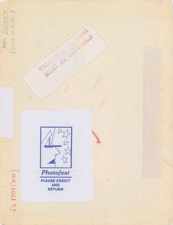 Lot #523 Walt Disney Photograph - Image 2