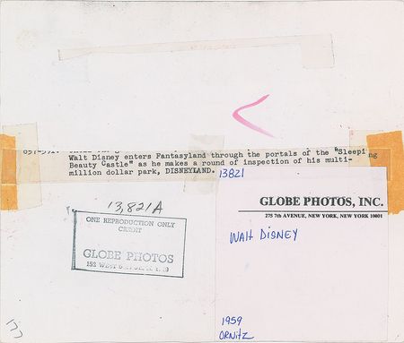 Lot #525 Walt Disney Photograph - Image 2