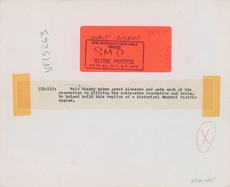 Lot #527 Walt Disney Photograph - Image 2