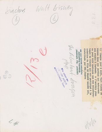 Lot #528 Walt Disney Photograph - Image 2