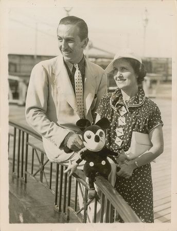 Lot #529 Walt Disney Photograph - Image 1