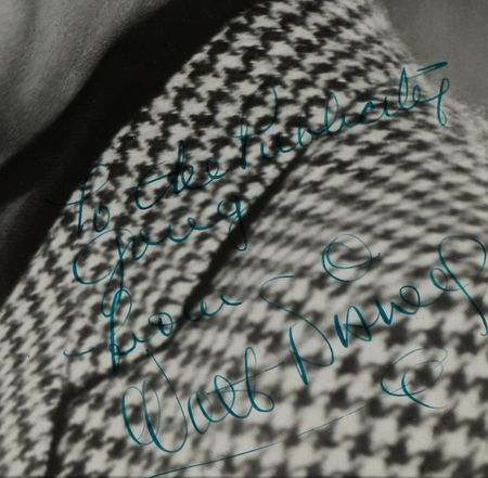 Lot #497 Walt Disney: Magnificent oversized portrait inscribed to Disney's 