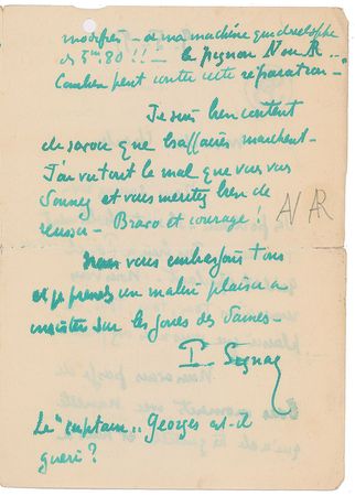 Lot #494 Paul Signac: 