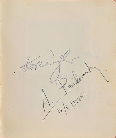 Lot #635 Classical Music Autograph Book - Image 4