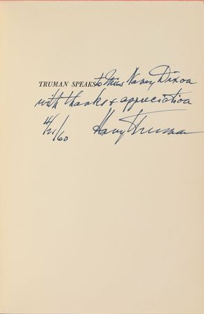 Lot #227 Harry S. Truman Book - Image 1
