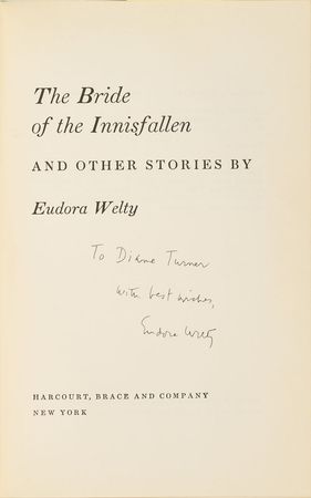 Lot #586 Eudora Welty - Image 1
