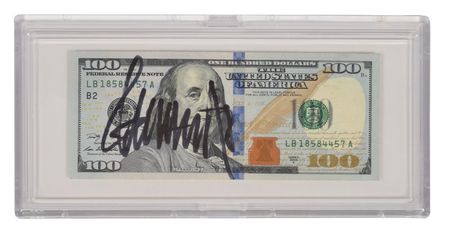 Lot #230 Donald and Eric Trump Currency - Image 1