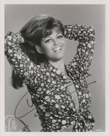 Lot #740 Claudia Cardinale Signed Photographs - Image 1